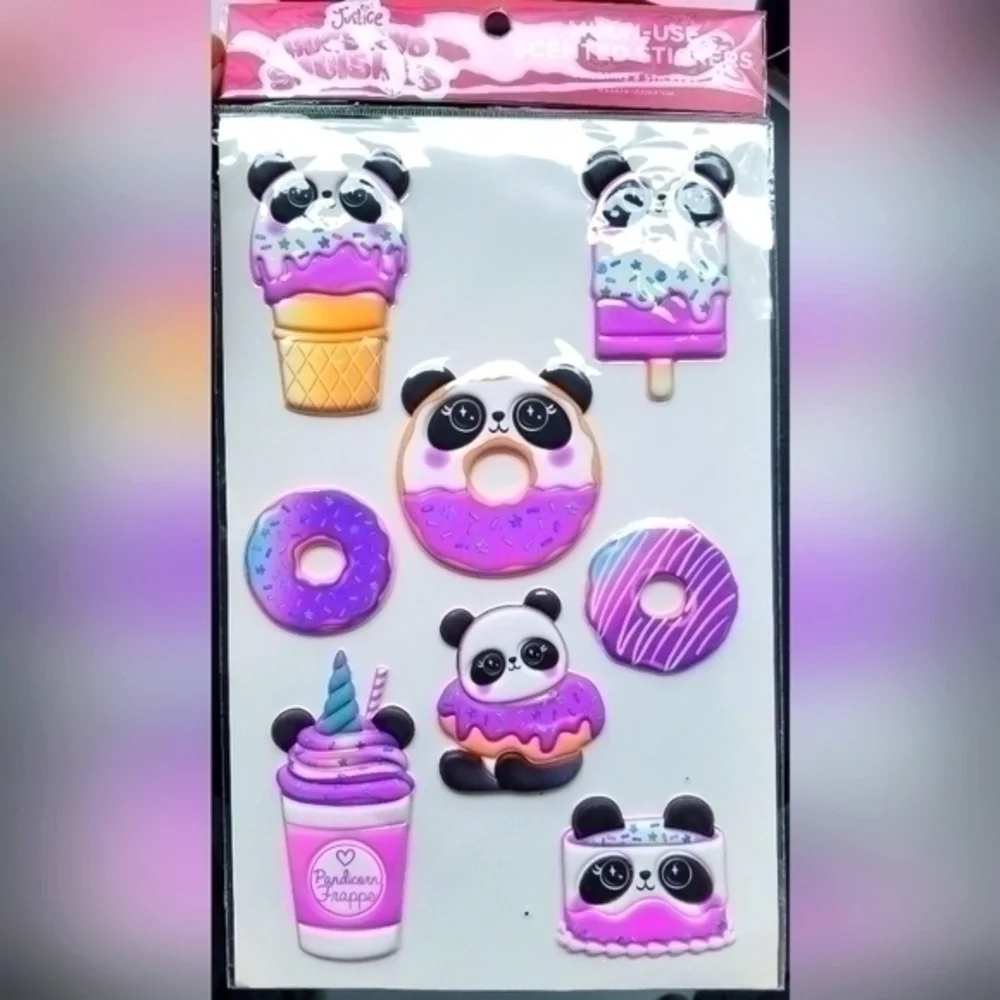 Justice Hugs And Squishes Scented Stickers